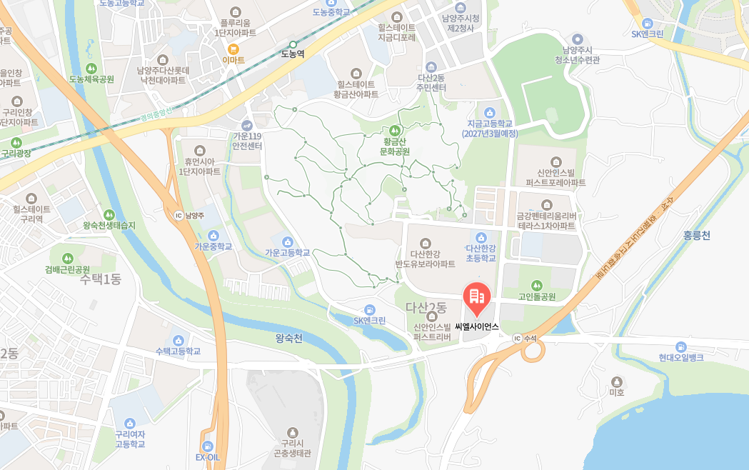 씨엘사이언스 약도